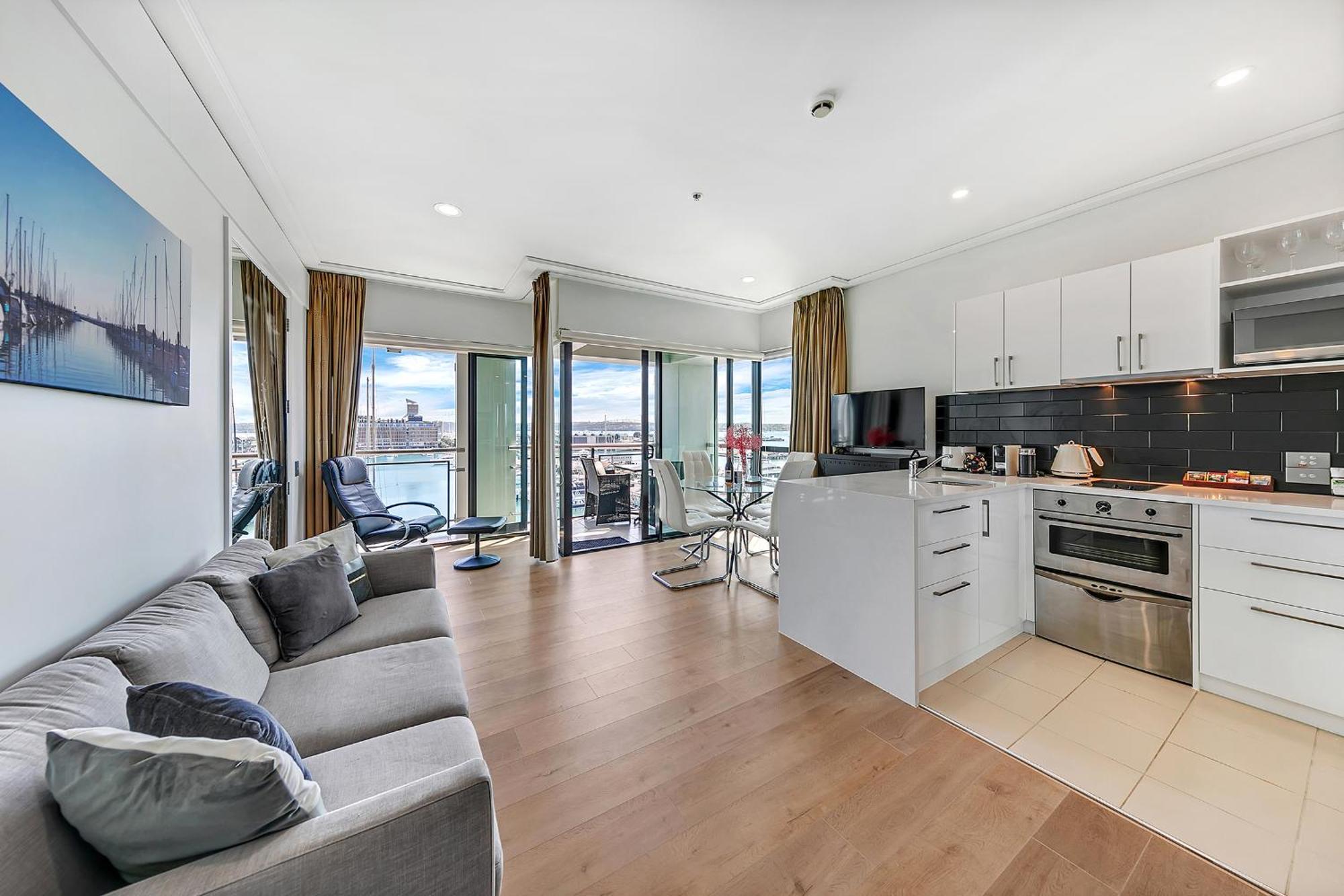 Exquisite Sun Soaked Corner Apartment Auckland Dış mekan fotoğraf