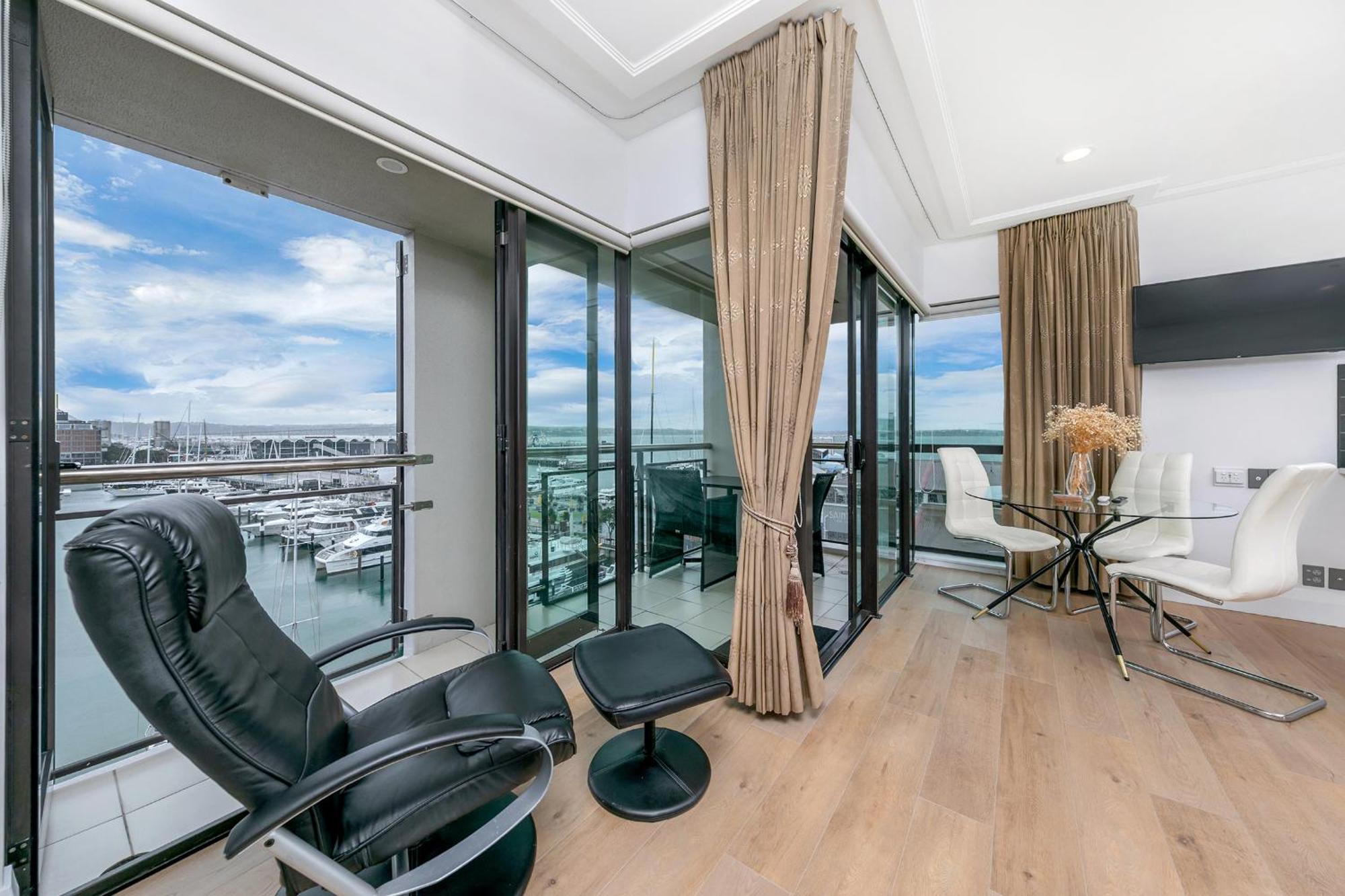 Exquisite Sun Soaked Corner Apartment Auckland Dış mekan fotoğraf